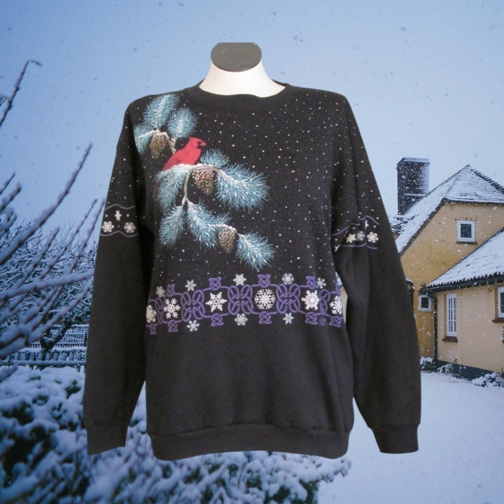 Vintage 90s Seasonal Sweatshirt